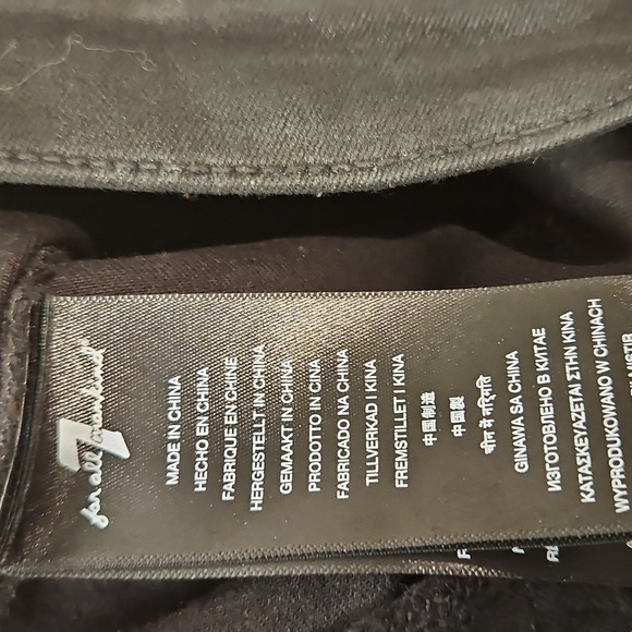 NWT 7 For All Mankind Tailorless Coated Bootcut Jeans sz. 25 High Waist - Picture 10 of 13